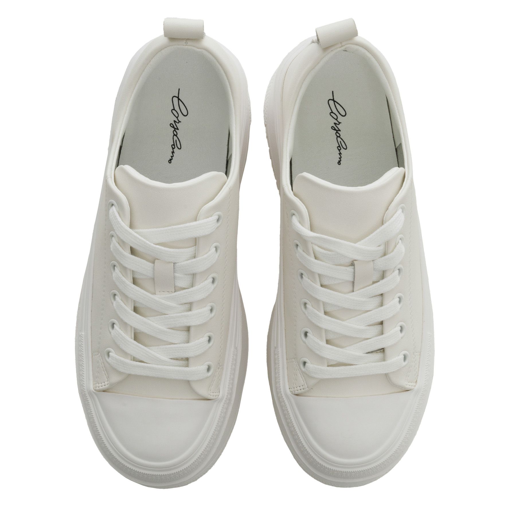Белые кеды CorsoComo CC12993-WB