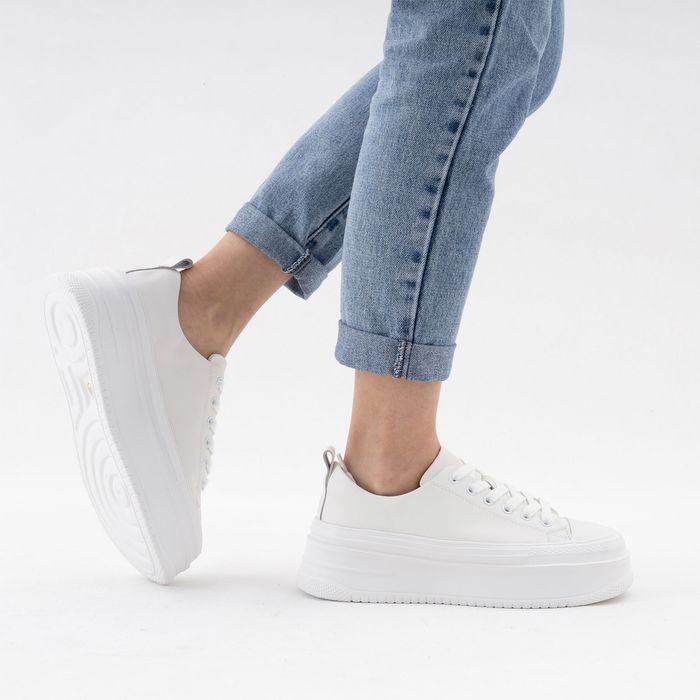 Белые кеды CorsoComo CC12993-WB