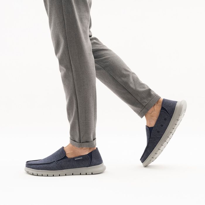 Синие слипоны Grunberg 147126/01-01