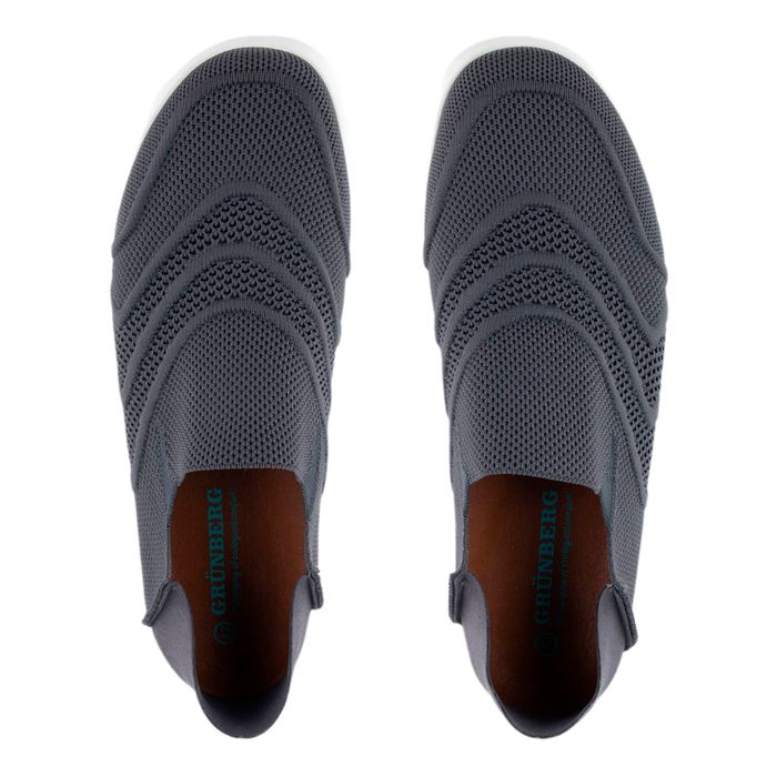 Grunberg сұр жартылай бәтеңкелері 147126/12-02