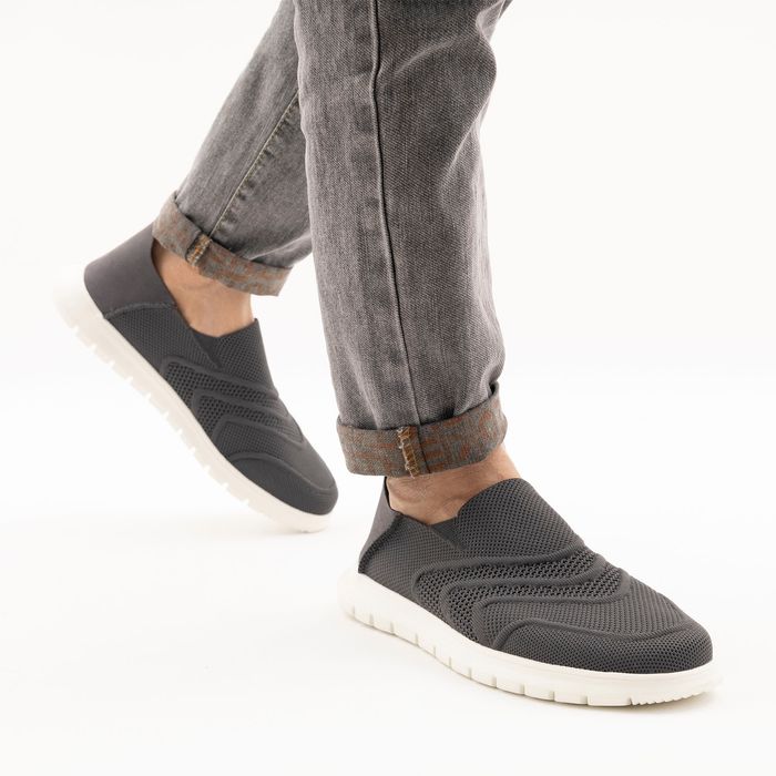 Grunberg сұр жартылай бәтеңкелері 147126/12-02