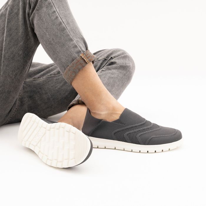 Grunberg сұр жартылай бәтеңкелері 147126/12-02