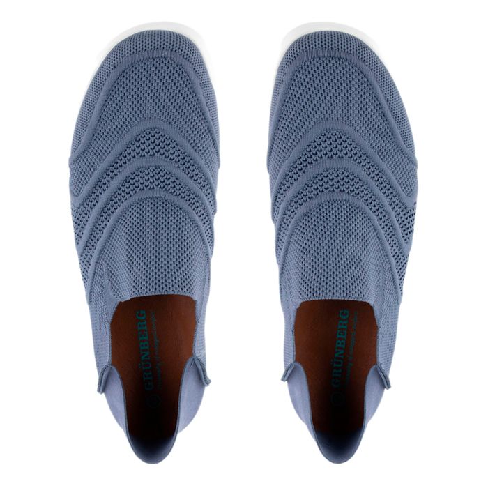 Grunberg көк жартылай бәтеңкелері 147126/12-04