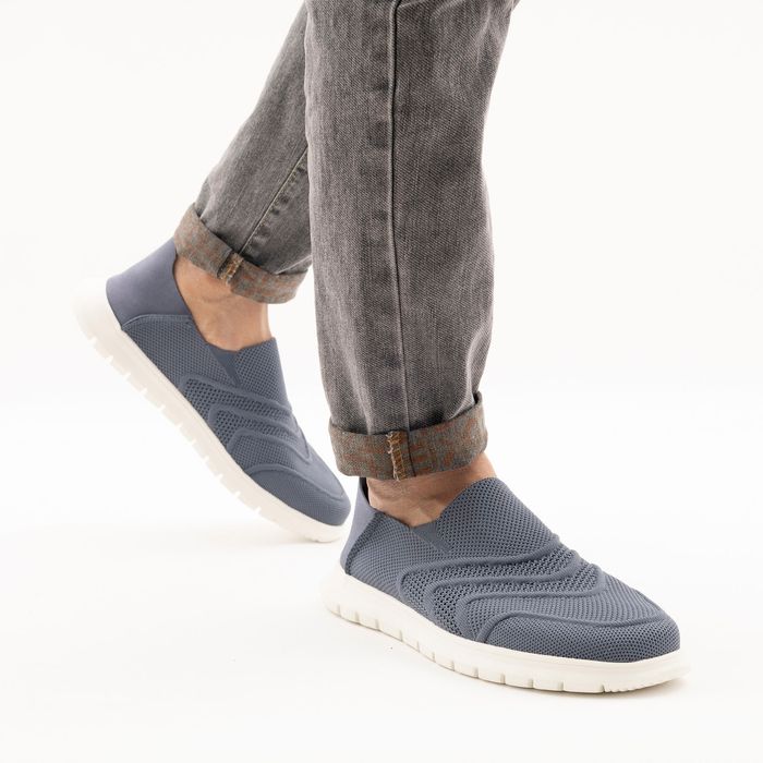 Grunberg көк жартылай бәтеңкелері 147126/12-04