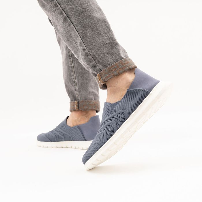 Grunberg көк жартылай бәтеңкелері 147126/12-04