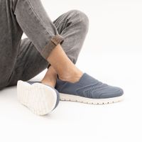 Grunberg көк жартылай бәтеңкелері 147126/12-04