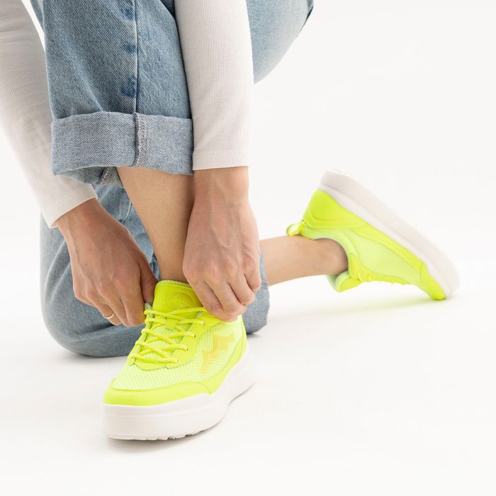 Grunberg сары кроссовкалары 147571/28-05