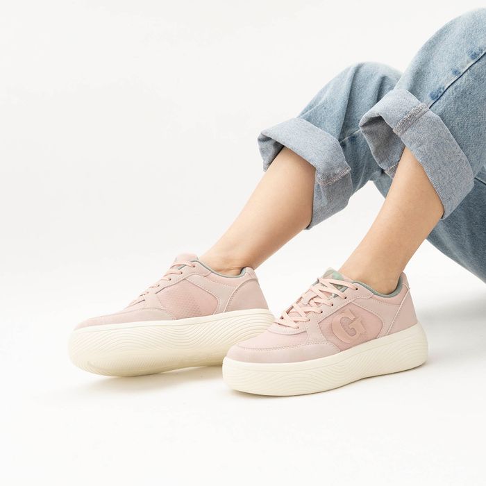 Grunberg қызғылт кроссовкалары 147587/01-02