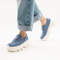 Grunberg көгілдір жартылай бәтеңкелері 147595/14-02