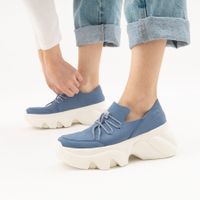 Grunberg көгілдір жартылай бәтеңкелері 147595/14-02