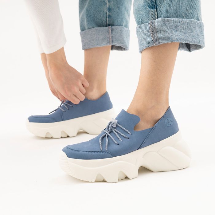 Grunberg көгілдір жартылай бәтеңкелері 147595/14-02