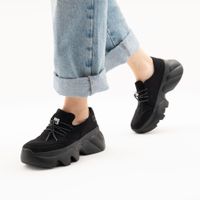 Grunberg қара жартылай бәтеңкелері 147595/14-03