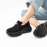 Grunberg қара жартылай бәтеңкелері 147595/14-03