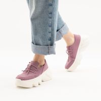 Grunberg қызғылт жартылай бәтеңкелері 147595/14-05