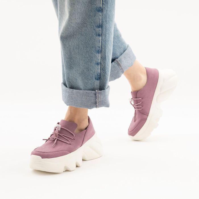 Grunberg қызғылт жартылай бәтеңкелері 147595/14-05