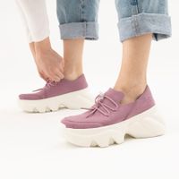 Grunberg қызғылт жартылай бәтеңкелері 147595/14-05