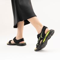 Чёрные сандалии Crosby 247051/01-03