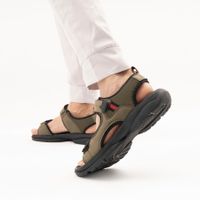 Хаки сандалии Crosby 447143/05-03