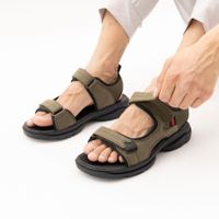 Хаки сандалии Crosby 447143/05-03