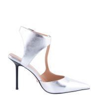 Белые туфли с открытой пяткой и стопой Grasetto GT000843-56