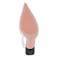 Белые туфли с открытой пяткой и стопой Grasetto GT000843-56