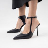 Grasetto қара туфли с открытой пяткой и стопой GT000842-56