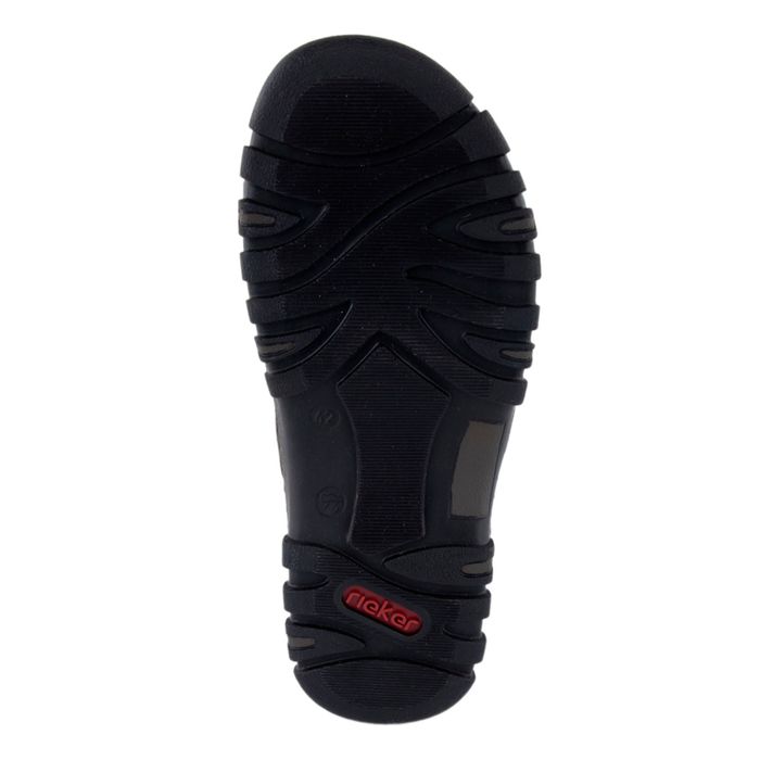 Чёрные сандалии Rieker 25053-00