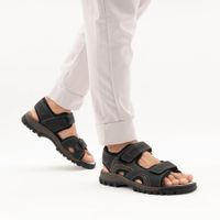 Чёрные сандалии Rieker 25053-00