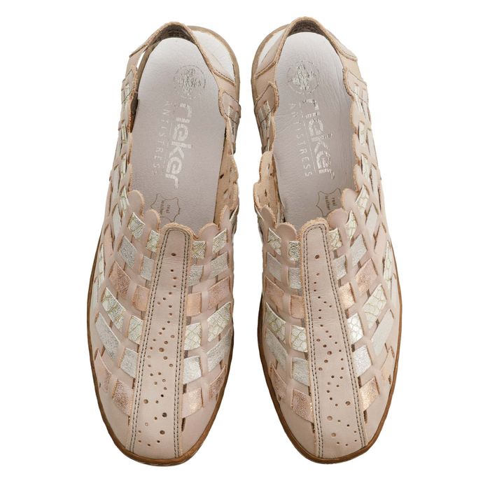 Rieker сарғыш туфлиөкшесі ашық 47156-43