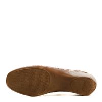 Бежевые туфли с открытой пяткой Rieker 47156-43