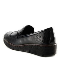 Rieker қара лоферлері 53785-00