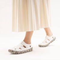Rieker ақ сандалдары L0362-80