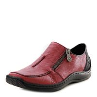 Красные полуботинки Rieker L1780-35