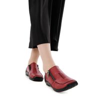 Красные полуботинки Rieker L1780-35