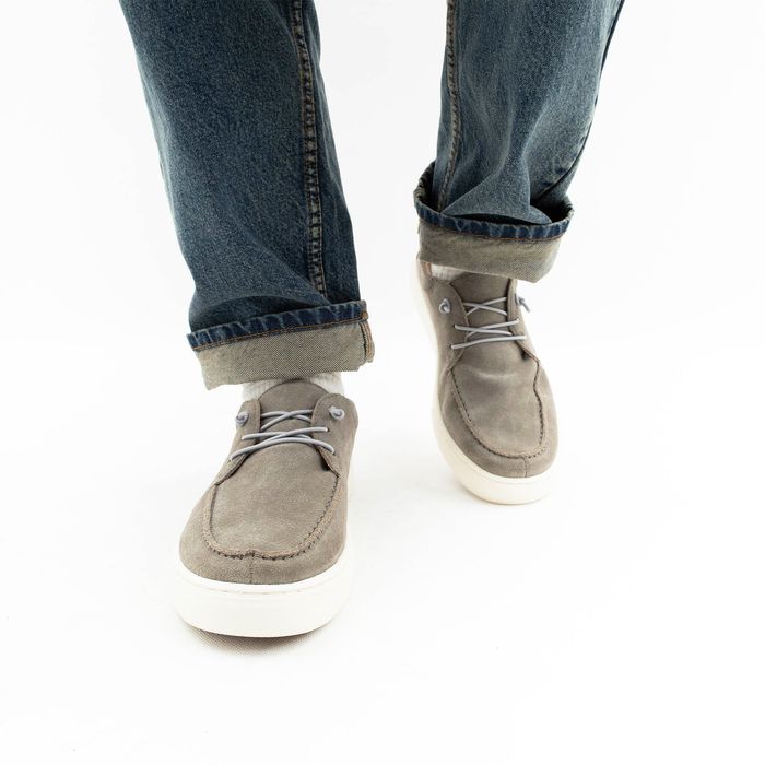 Rieker сұр топсайдерлері U0702-42