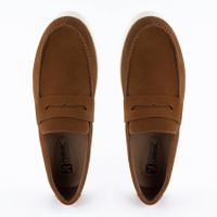 Коричневые лоферы Rieker U0703-22