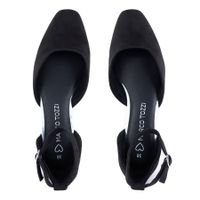 Marco Tozzi қара туфли ашық табандары 2-22117-42-001/220