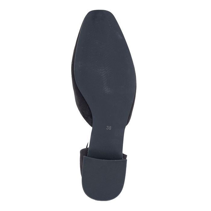 Marco Tozzi қара туфли ашық табандары 2-22117-42-001/220