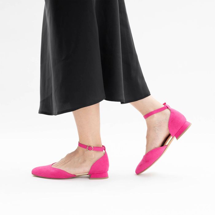 Marco Tozzi қызғылт туфли ашық табандары 2-22117-42-510/220