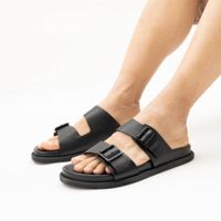 Чёрные пантолеты Marco Tozzi 2-17100-42-001/101