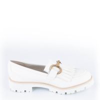 Marco Tozzi ақ лоферлері 2-24703-42-100/200