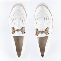 Marco Tozzi ақ лоферлері 2-24703-42-100/200