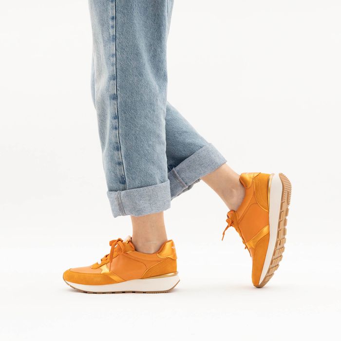 Tamaris қызғылт-сары сары кроссовкалары 1-23754-42-606/202