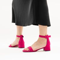 Alicantre қызыл туфли с открытой стопой және носком 1199-02-IG-10-SP