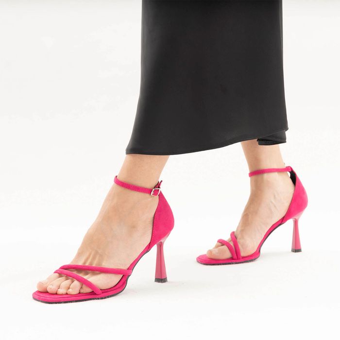 Alicantre қызыл туфли с открытой стопой және носком 1200-03-IG-10-SP