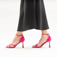 Alicantre қызыл туфли с открытой стопой және носком 1200-03-IG-10-SP