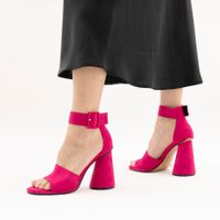 Красные туфли с открытой стопой и носком Alicantre 1203-01-IG-10-SP