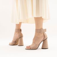 Alicantre сарғыш туфли с открытой стопой және носком 1203-01-IG-19-SP