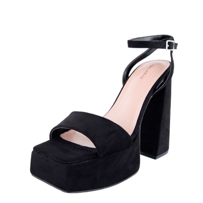 Alicantre қара босоножкалары