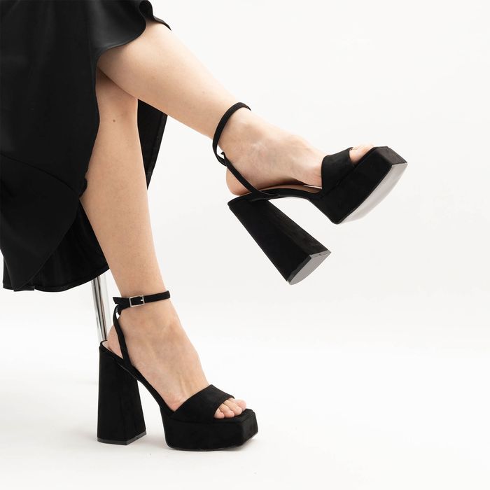 Чёрные босоножки Alicantre 1205-01-IG-01-SP